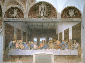 La Cène, 1495-97 (après restauration)